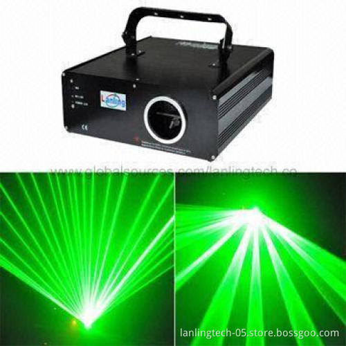 150mW Cheap Green DJ Dance Laser Stage Light with Micro-step Motor Scanning